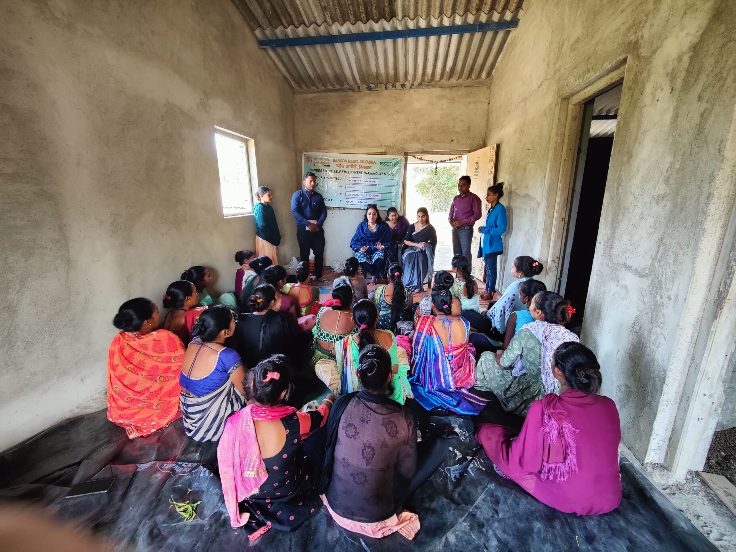 Connecting with members of Self Help Group-Silvassa-min